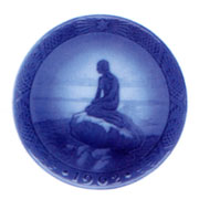 ロイヤルコペンハーゲン イヤープレート 1962年(昭和37年)｜おしゃれ