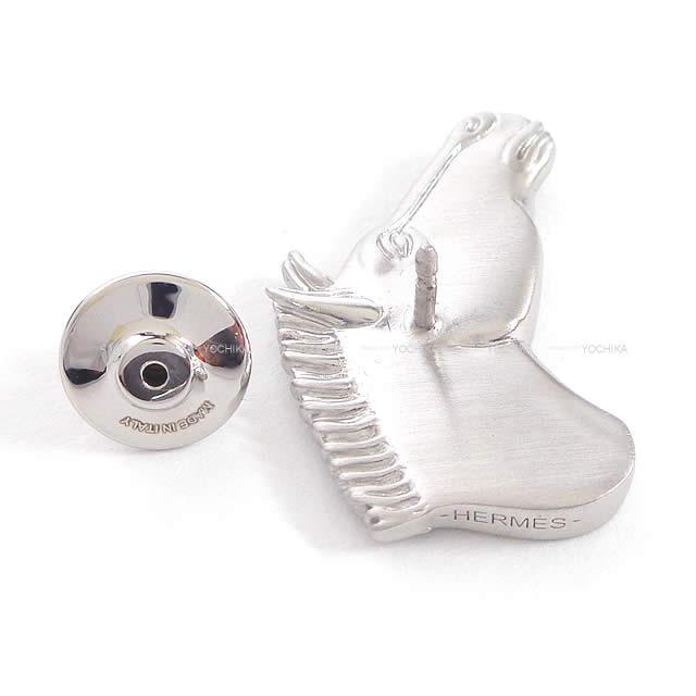 HERMES エルメス ピンバッジ ブローチ 