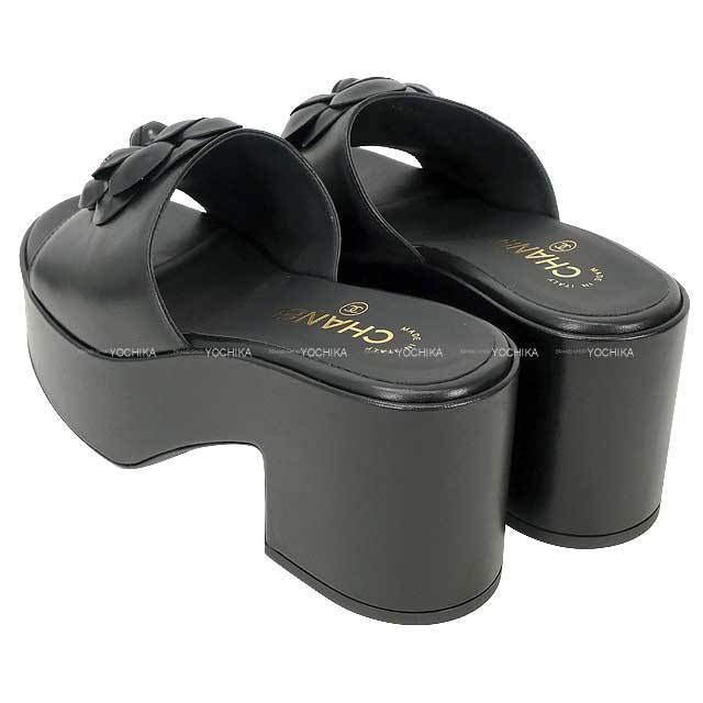 2024年 CHANEL シャネル サンダル ココマーク カメリア