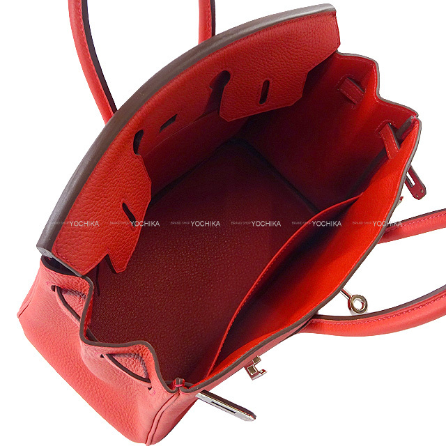 HERMES エルメス ハンドバッグ バーキン25 ゼラニウム (ジェラニウム