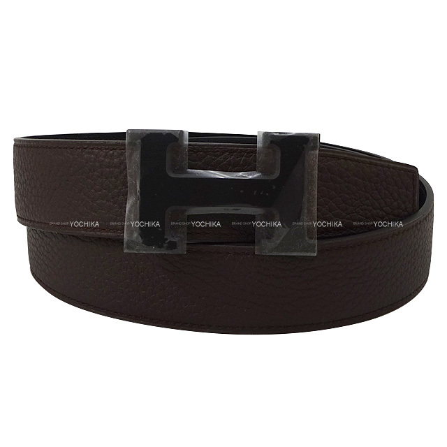 HERMES エルメス ベルト コンスタンス 32 リバーシブル 黒 (ブラック