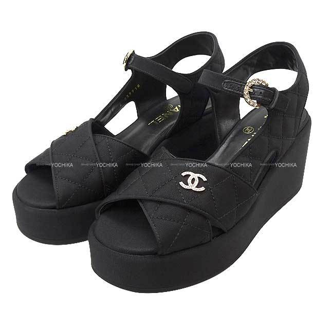 2023年 春夏 プレタポルテ CHANEL シャネル サンダル ラインストーン