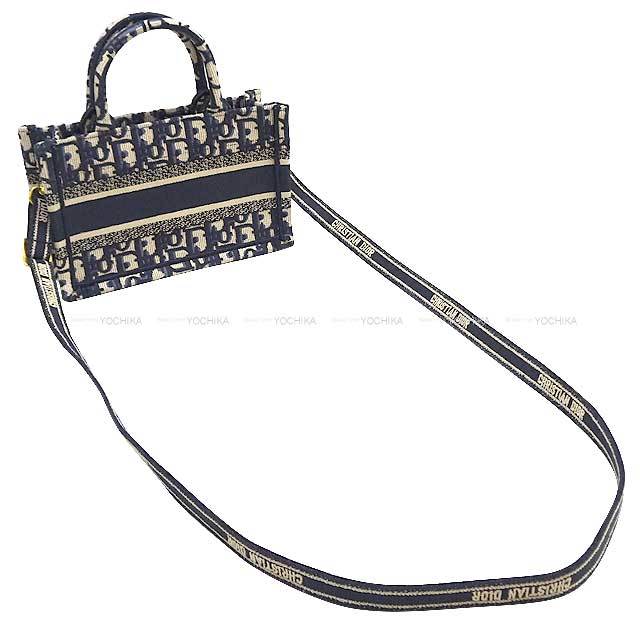 Dior ディオール ショルダーバッグ ブックトート ミニ ストラップ付