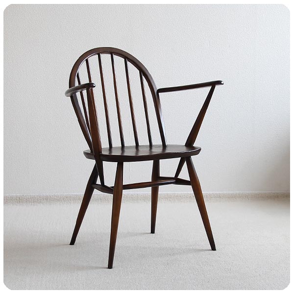 イギリス アンティーク アーコールアームチェア/フープバック