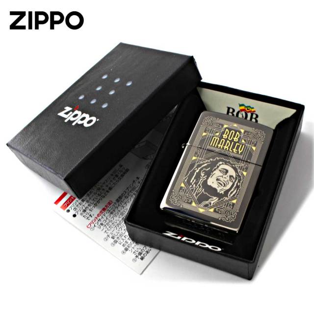 Zippo ジッポー ボブ・マーリー レゲー Bob Marley ブラックアイス