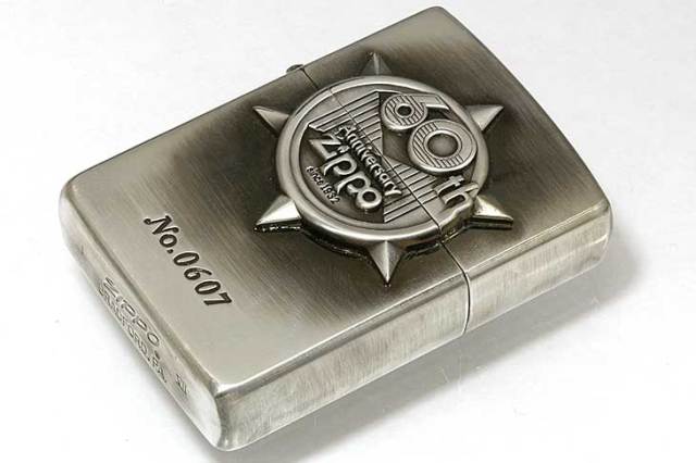 Zippo ジッポー 絶版・1991年製造 1000個限定 60th Anniversary 60周年