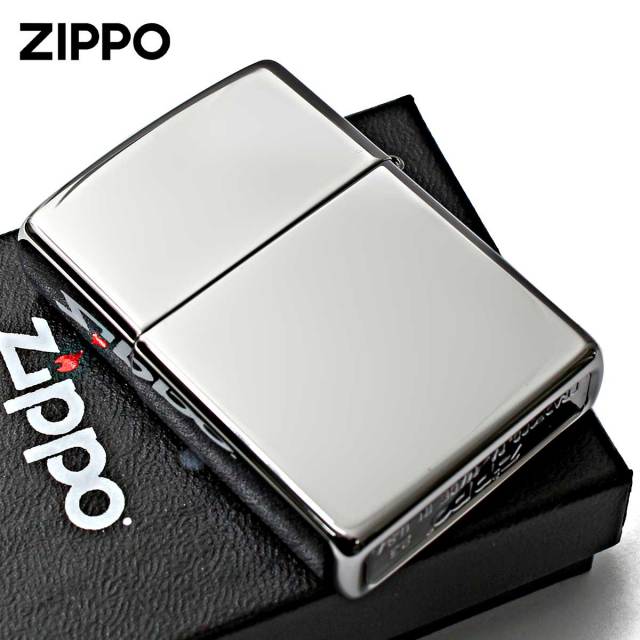 Zippo ジッポー 無地 シルバー 鏡面 ハイポリッシュクローム High