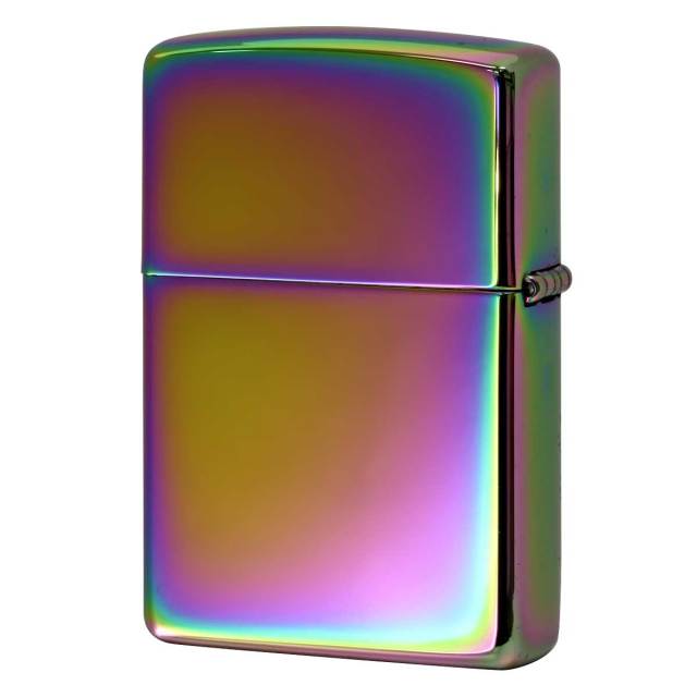 Zippo ジッポー 無地 虹 スペクトラム 鏡面 ポリッシュ SPECTRUM No