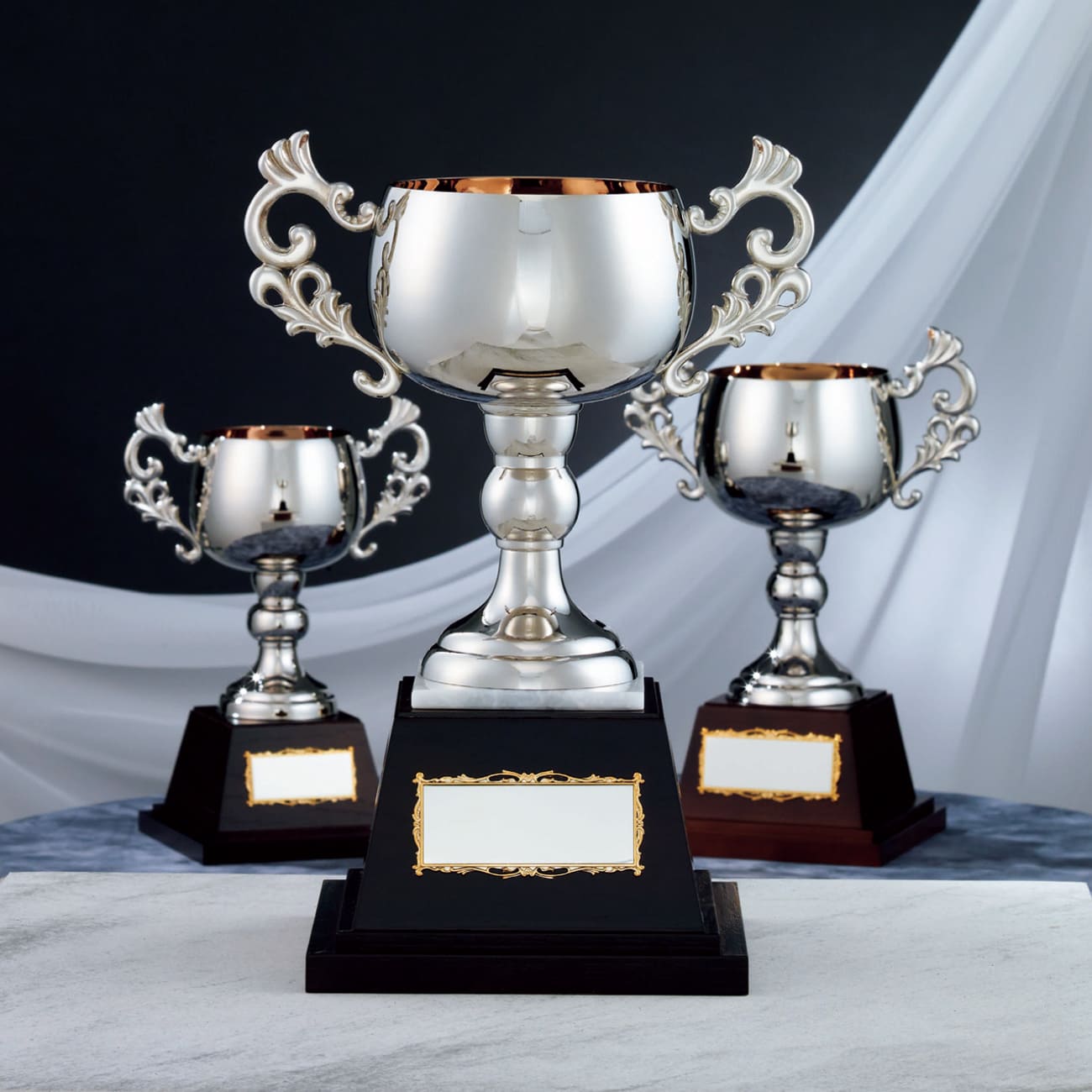 優勝カップ 金属製 RS-8303 Cサイズ