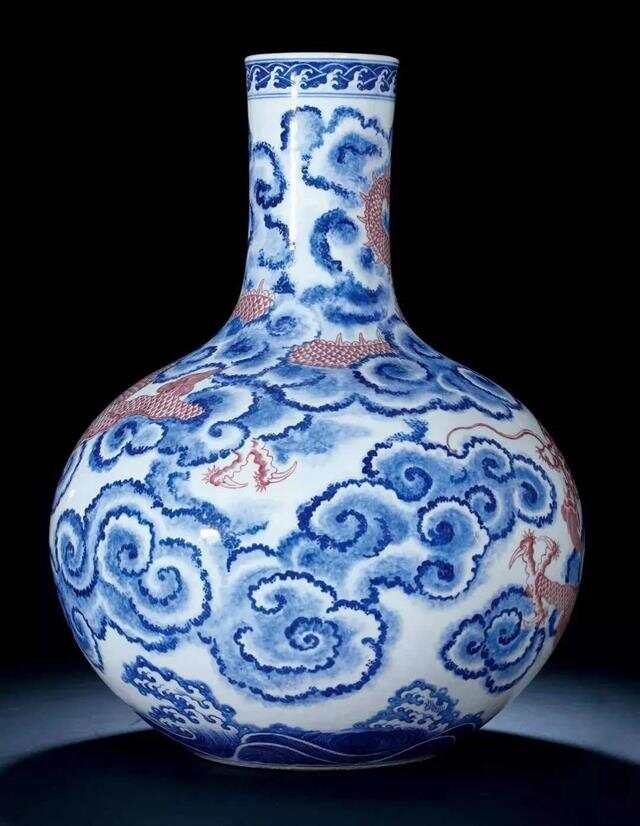 中国古玩 磁州窯 双耳扁壺 時代物唐物 青花花文双耳扁壺 | 景徳鎮窯