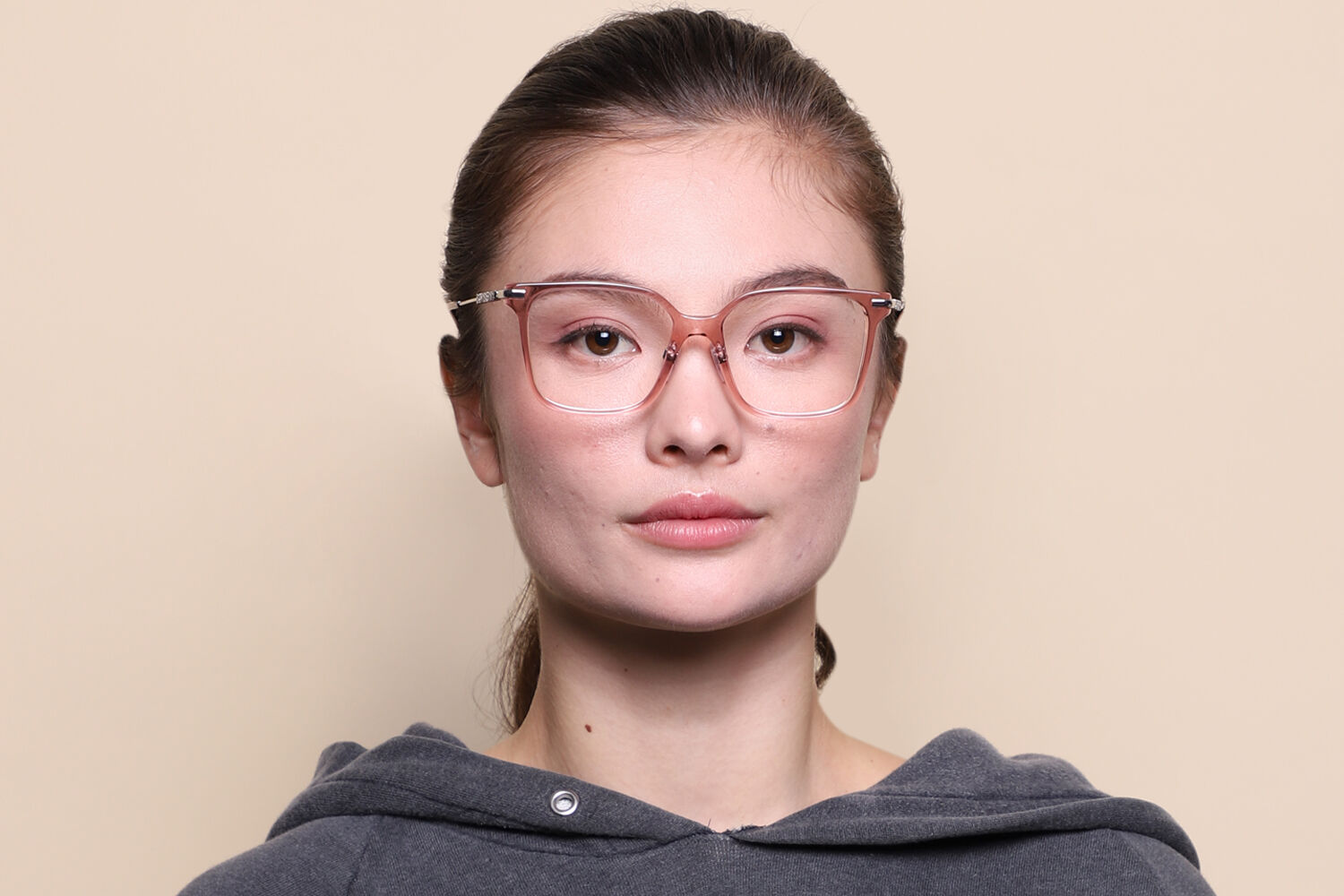 Burberry BE2376 ELIZABETH Asian Fit 4069 Transparent Light Pink