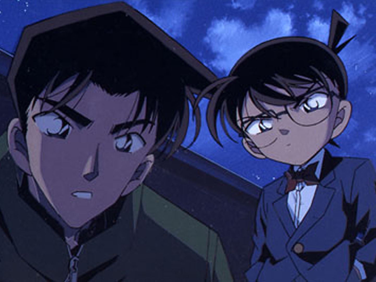 名シーン】名探偵コナン セル画 坂田刑事＆服部平次＆コナン（動画付き