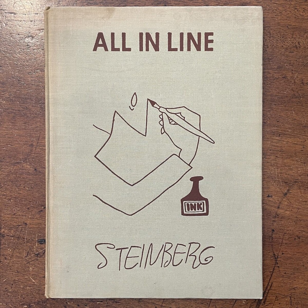 ALL IN LINE」Saul Steinberg（ソール・スタインバーグ） | Frob