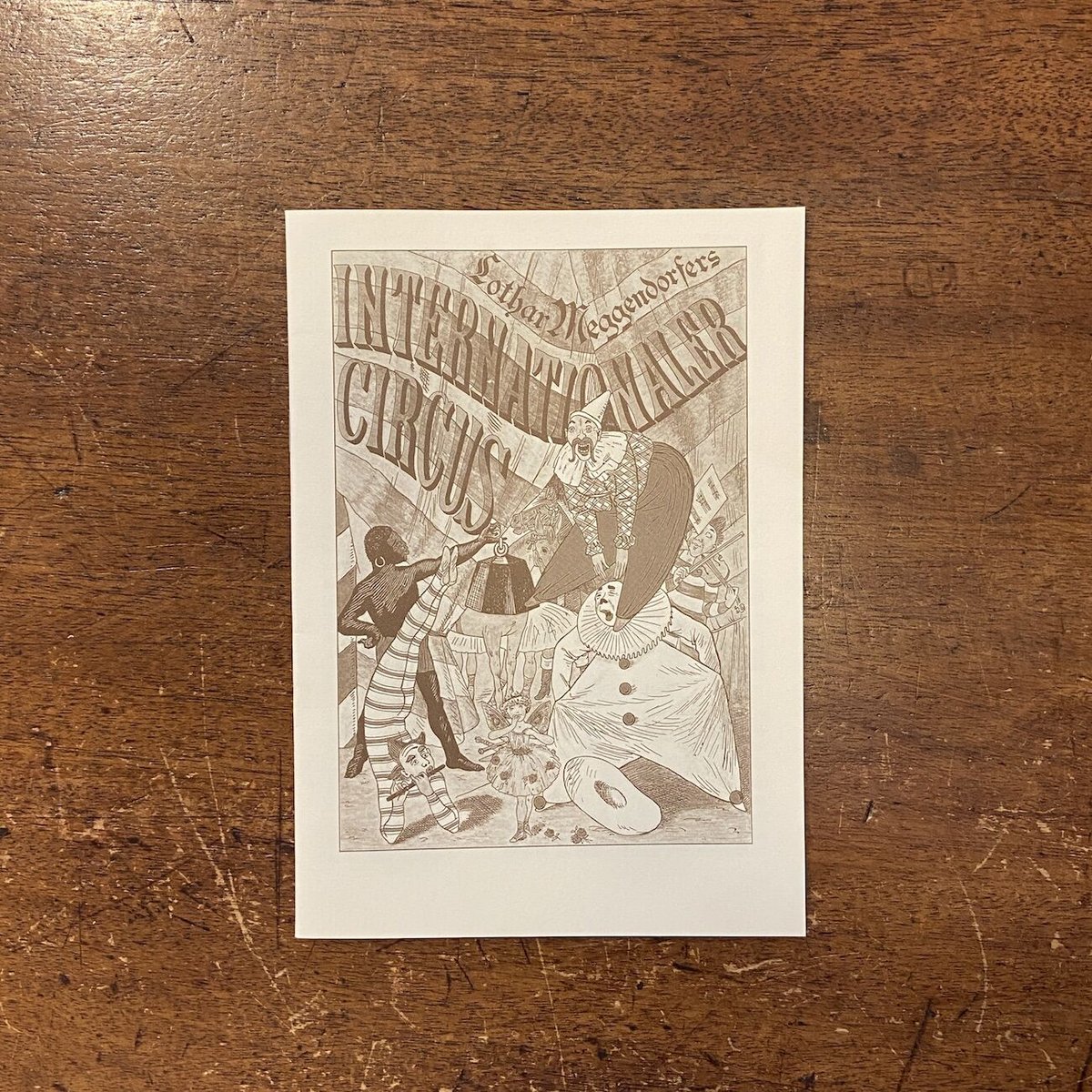 INTERNATIONALER CIRCUS（豪華復刻版）」Lothar Meggendor