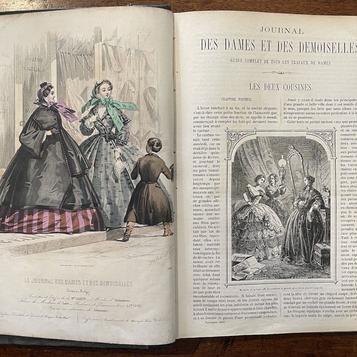 JOURNAL DES DAMES ET DES DEMOISELLES 1859-1860