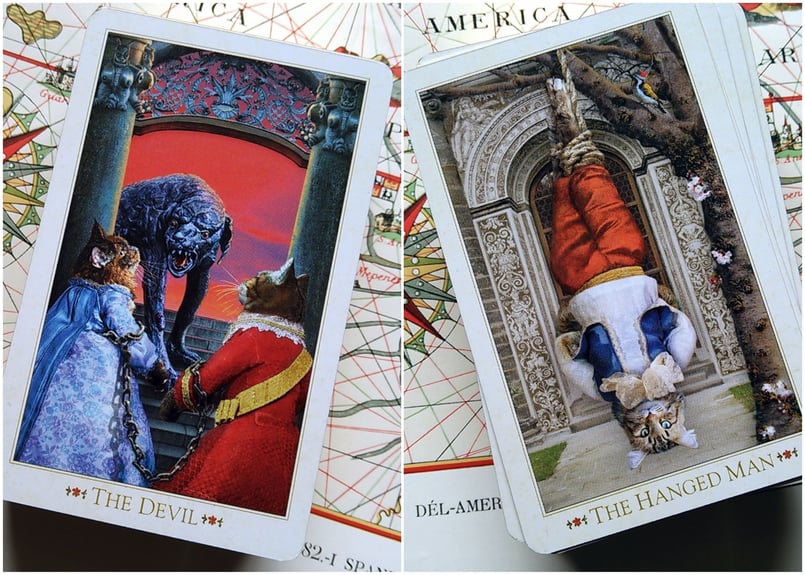 希少！限定入荷】 バロック ボヘミアン キャッツ タロット ミニ 3rd