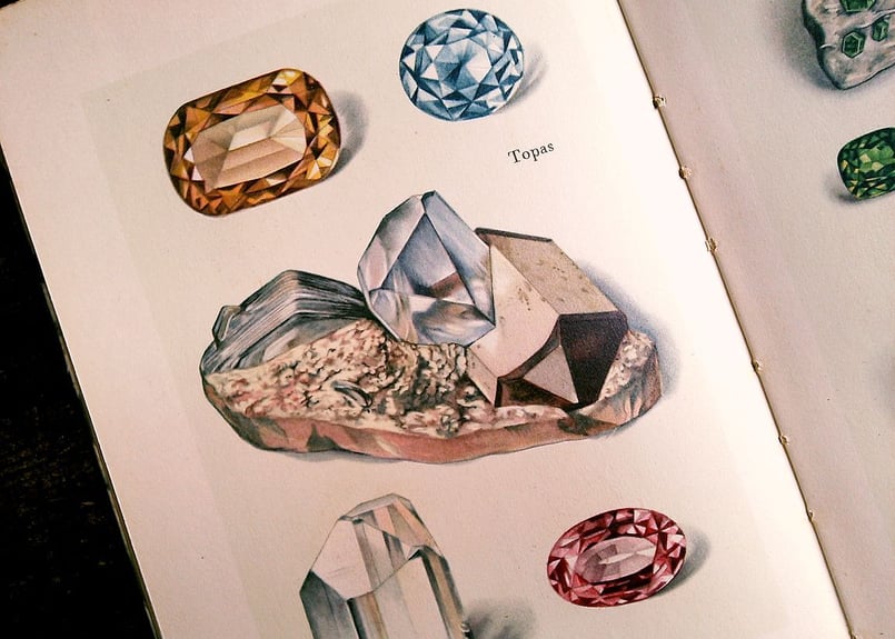 再入荷】1938年ドイツ インゼル文庫Nr.54＜小さな鉱物の本＞◇Das