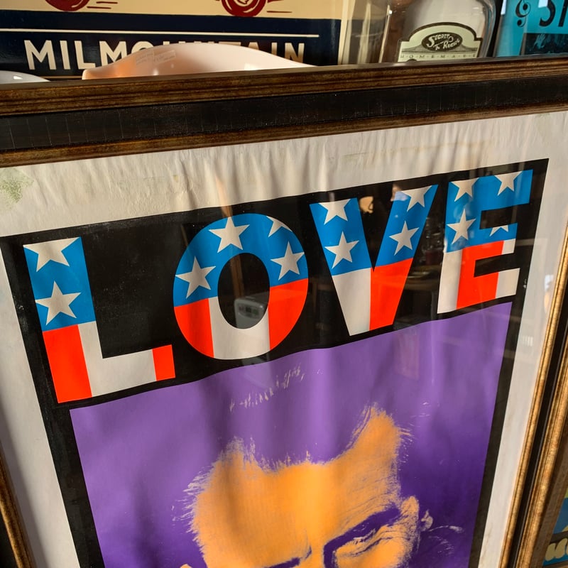 kozik 1996 NIXON ニクソン コジック シルクスクリーンポスター vintage