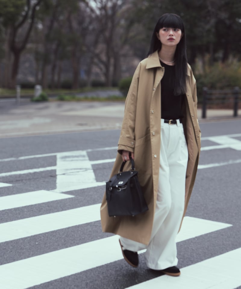 wide chino slacks/3size/3color | F A S H I R U