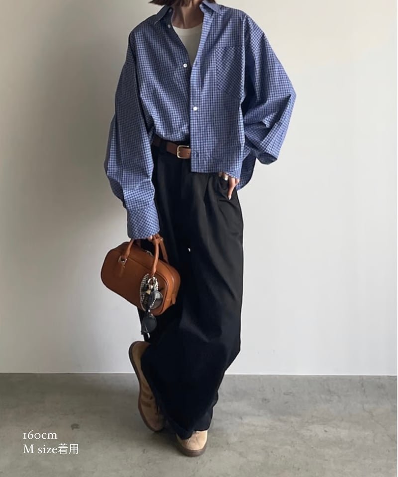 wide chino slacks/3size/3color | F A S H I R U