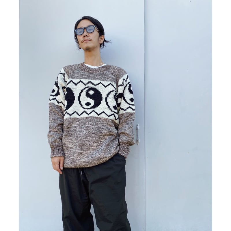 BLACK WEIRDOS「Yin-Yang Sweater 」 | gouter le ca