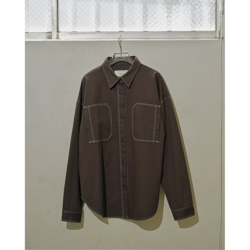 TODAYFUL】Cottontwill Over Shirts | selectshop