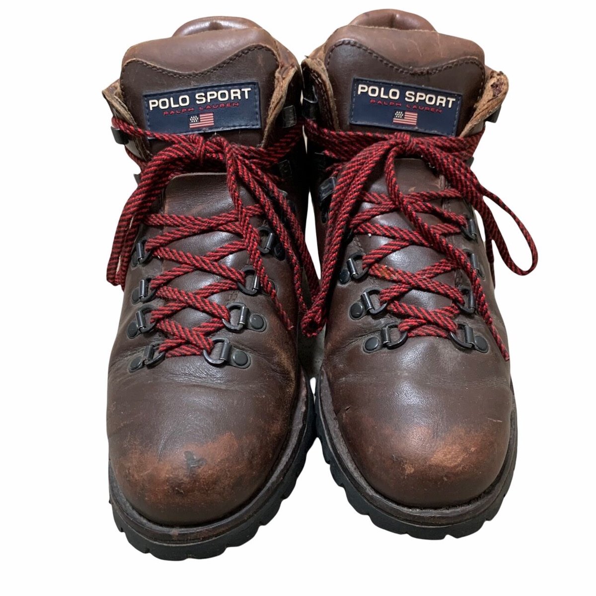 90's POLO SPORT RALPH LAUREN LEATHER BOOTS | OL