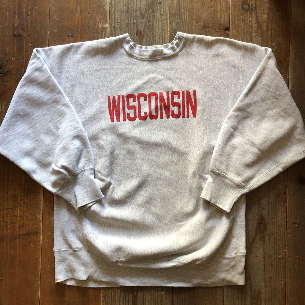80'sUSA製WISCONSINチャンピオンリバースウィーブXL | CUSTOM FEVER