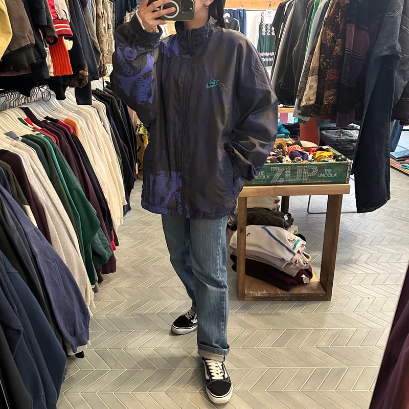 90s NIKE ナイロンジャケット | CUSTOM FEVER