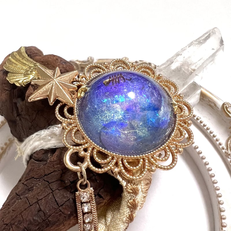 願いを叶える魔法のアイテム！】オルゴナイトと水晶の魔法の杖