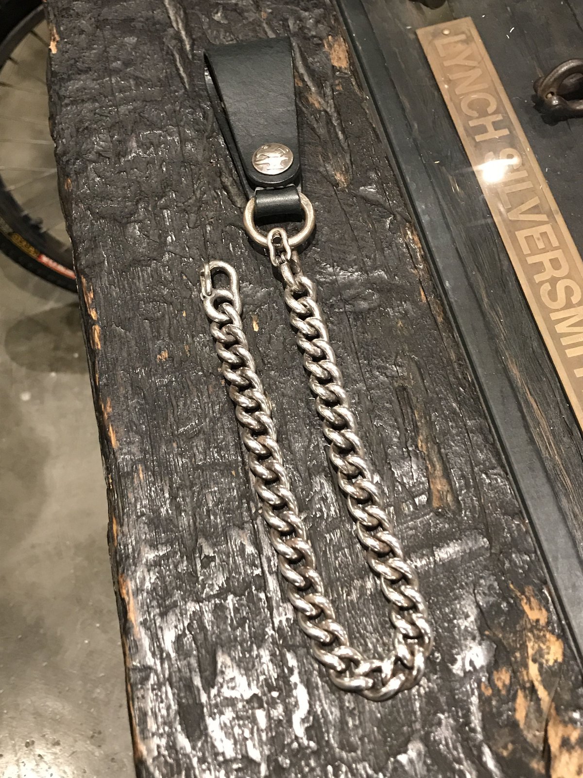 LYNCH SILVERSMITH CHAIN C350✖️30cm＋MINI HOOK(チ