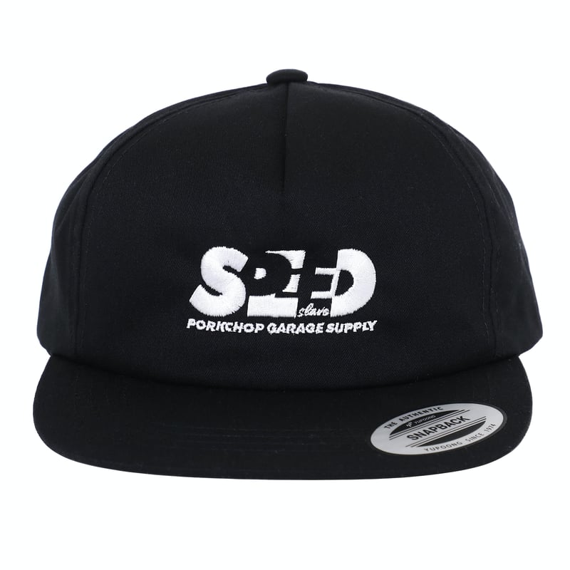 PORKCHOP - SPEED SLAVE CAP (BLK/WHT/BGD) | east
