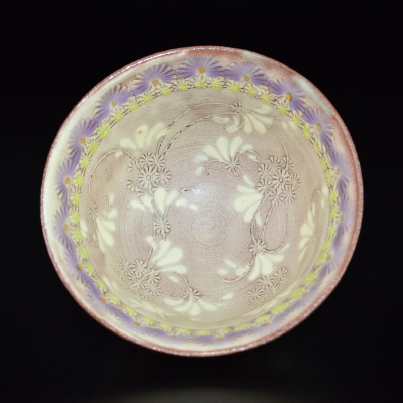 森里秀夫 紫三島呑 | GALLERY 旭