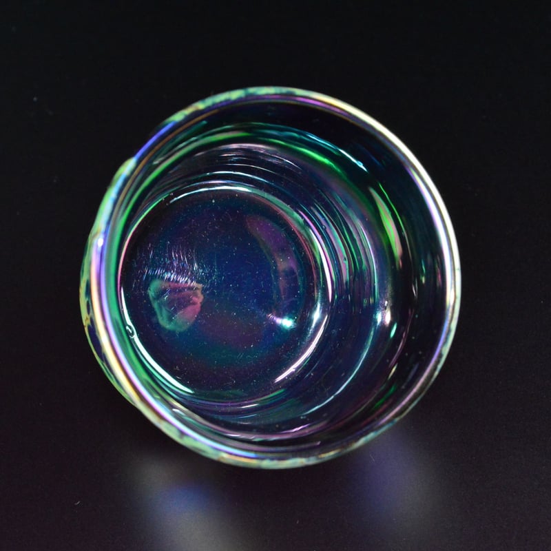 江副行昭 手造りガラス熔壌ぐい呑 | GALLERY 旭