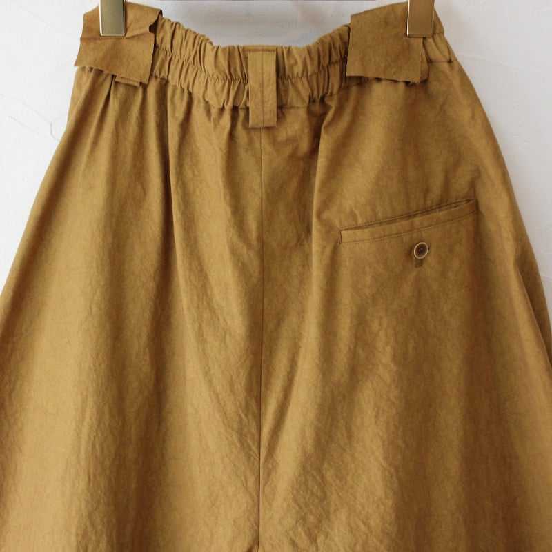 atelier naruse アトリエナルセ コットンガウチョパンツ cotton gauch