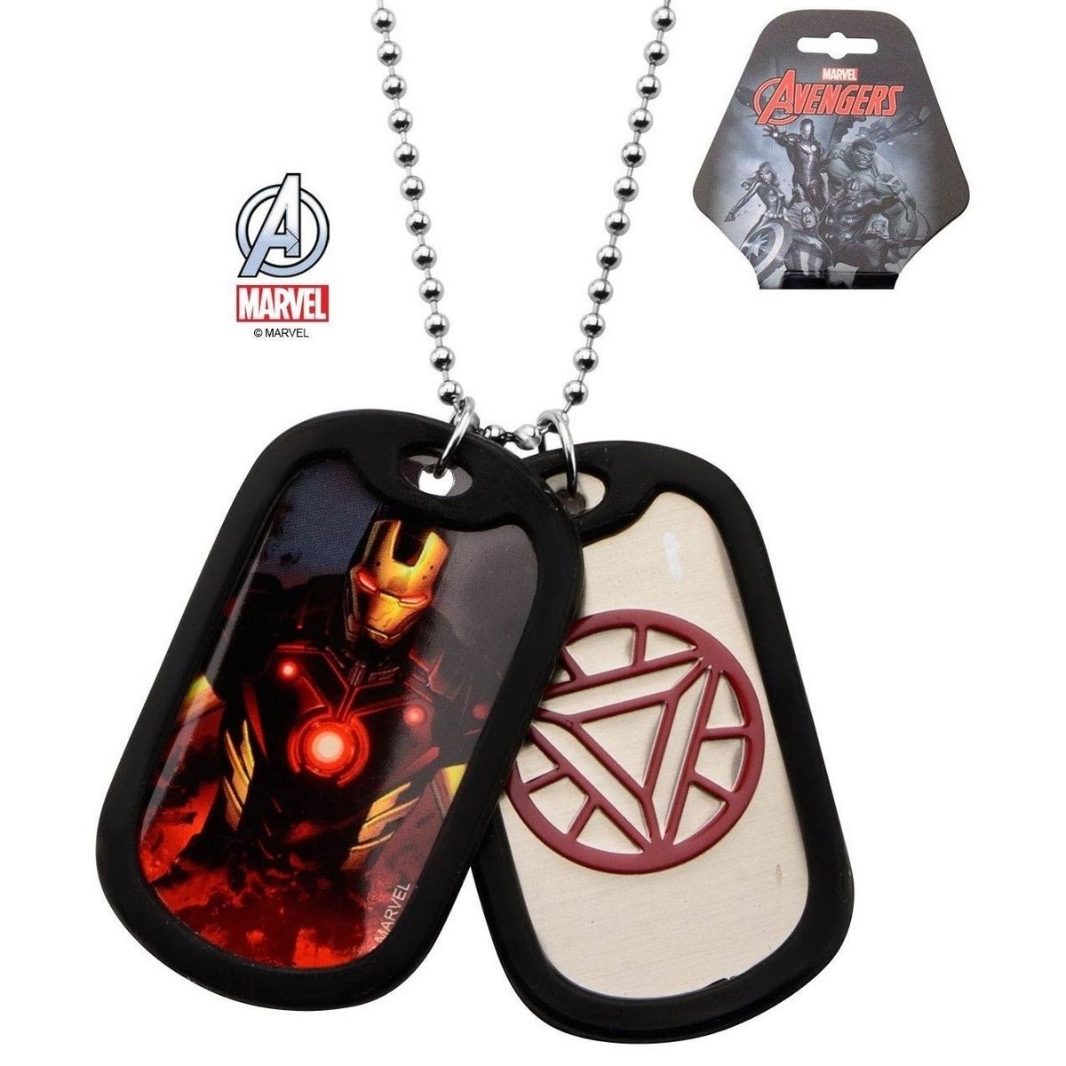 USA直輸入】MARVEL アイアンマン グラフィック ロゴ アークリアクター