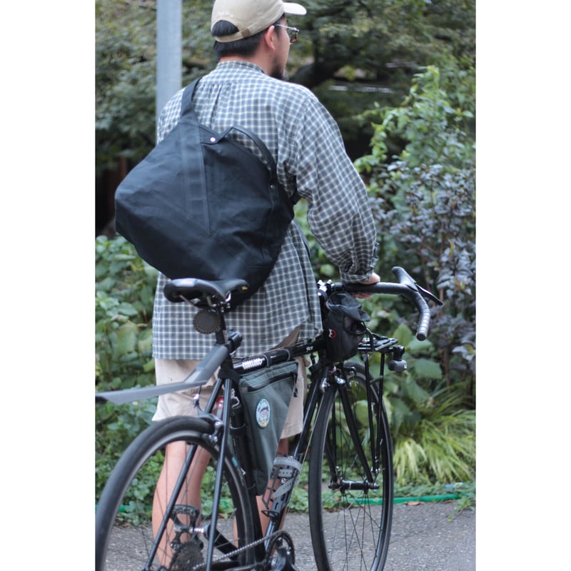 gron L size (Black/leather handle) | ripa