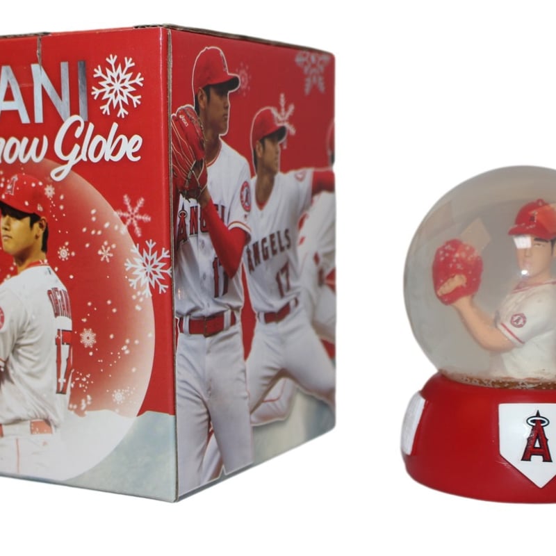 新品未使用 大谷翔平選手スノーグローブ エンゼルス スノードーム