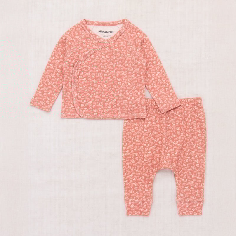 Misha & Puff / Baby Wrap Set - Rosewood Bunny M