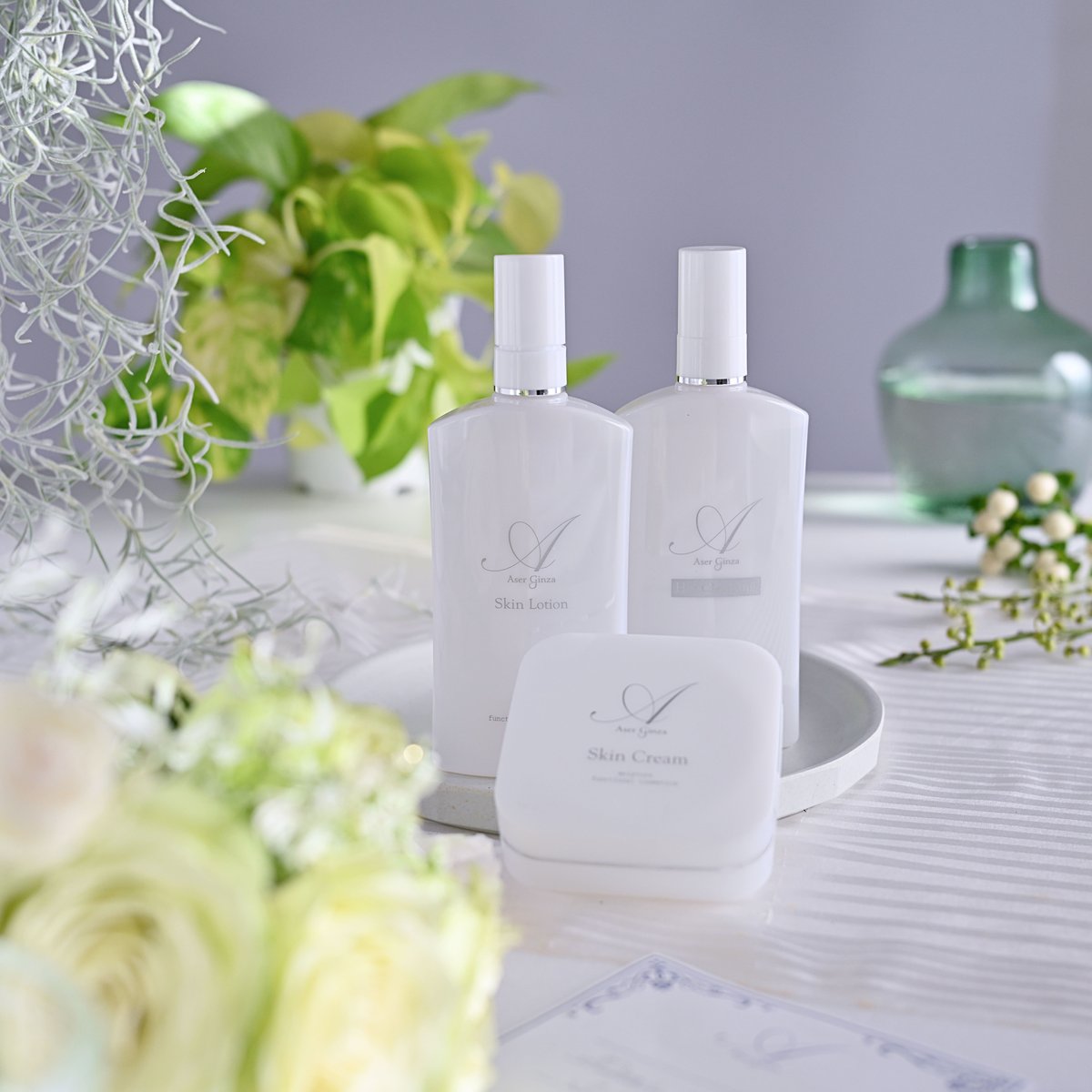 基礎スキンケア3点セット（ノンアルコール） | アシェル 銀座