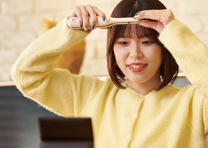 radiantモバイルヘアアイロン | B next official online store