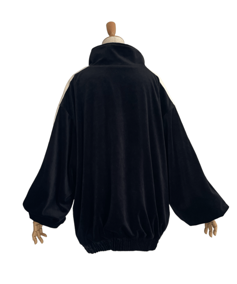 ベロアトラックジャケット / Velours Track Jacket | FICTION T