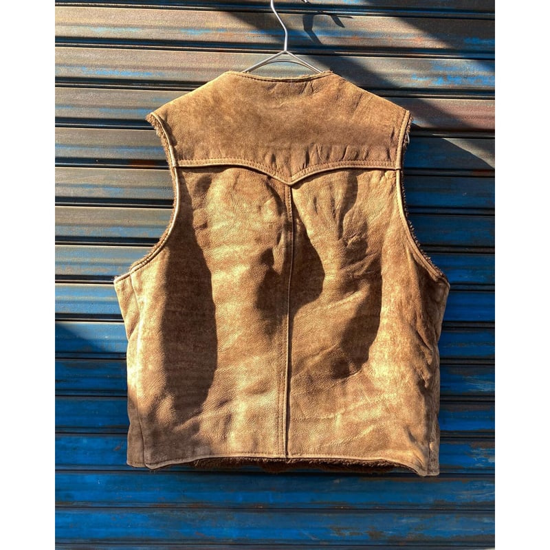 USED] Schott RANCHER スエード×ボア ベスト | garden730