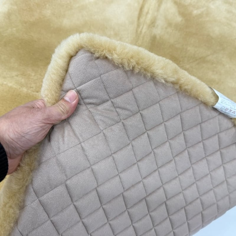 マスダ製 ムートンシーツ 毛長25mm （ダブルサイズ） | （有）野田ふとん店