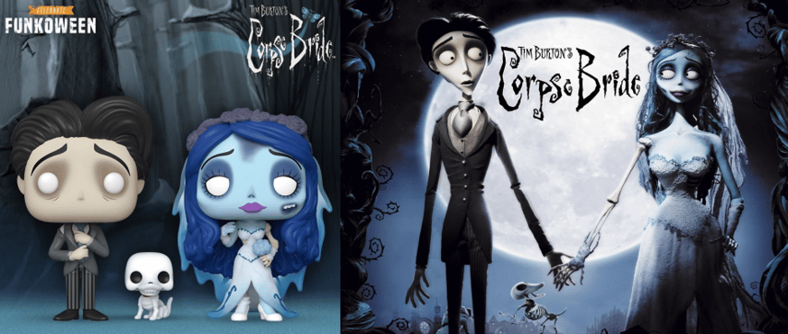 ティム・バートンのコープスブライド』ファンコポップが 再入荷