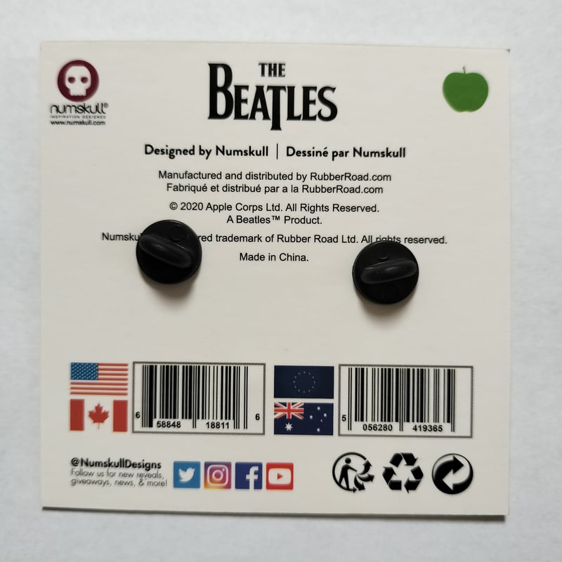 ザ・ビートルズ The Beatles ピンバッジ 2個セット | アメリカントイ