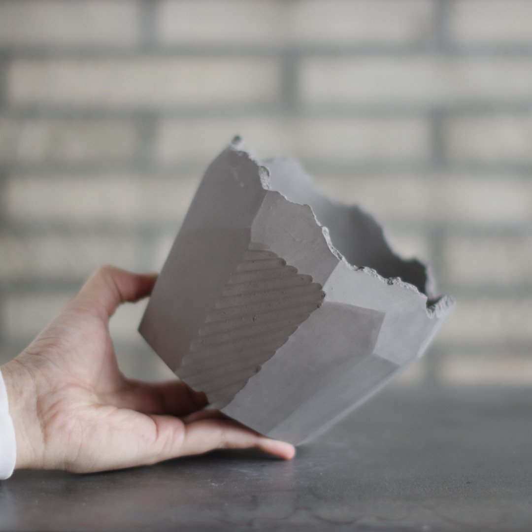 N/OH / 澪標 / smoky gray ＋ Moon / S (5号) no.1102