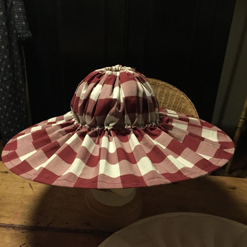 Winery Hat Gingham Check | Sugri Official Onlin
