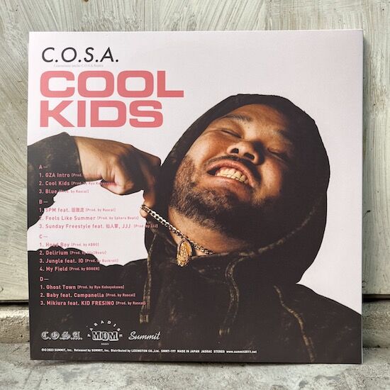 2LP) C.O.S.A. / COOL KIDS <RAP / HIPHOP / JPN