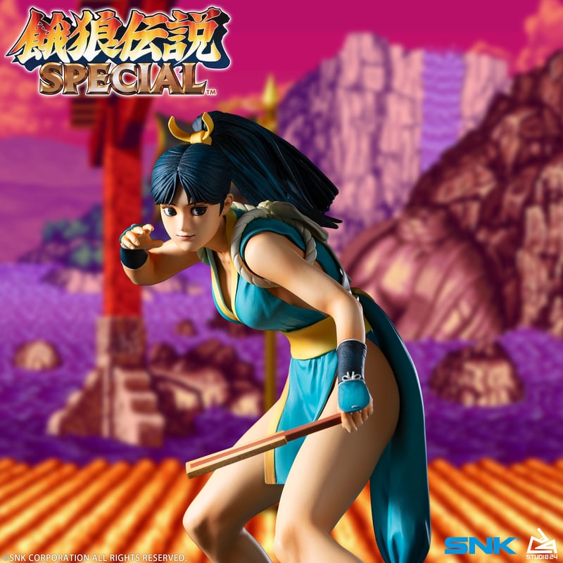 不知火舞 餓狼伝説WILD AMBITION キャンバスアートボード ポスター